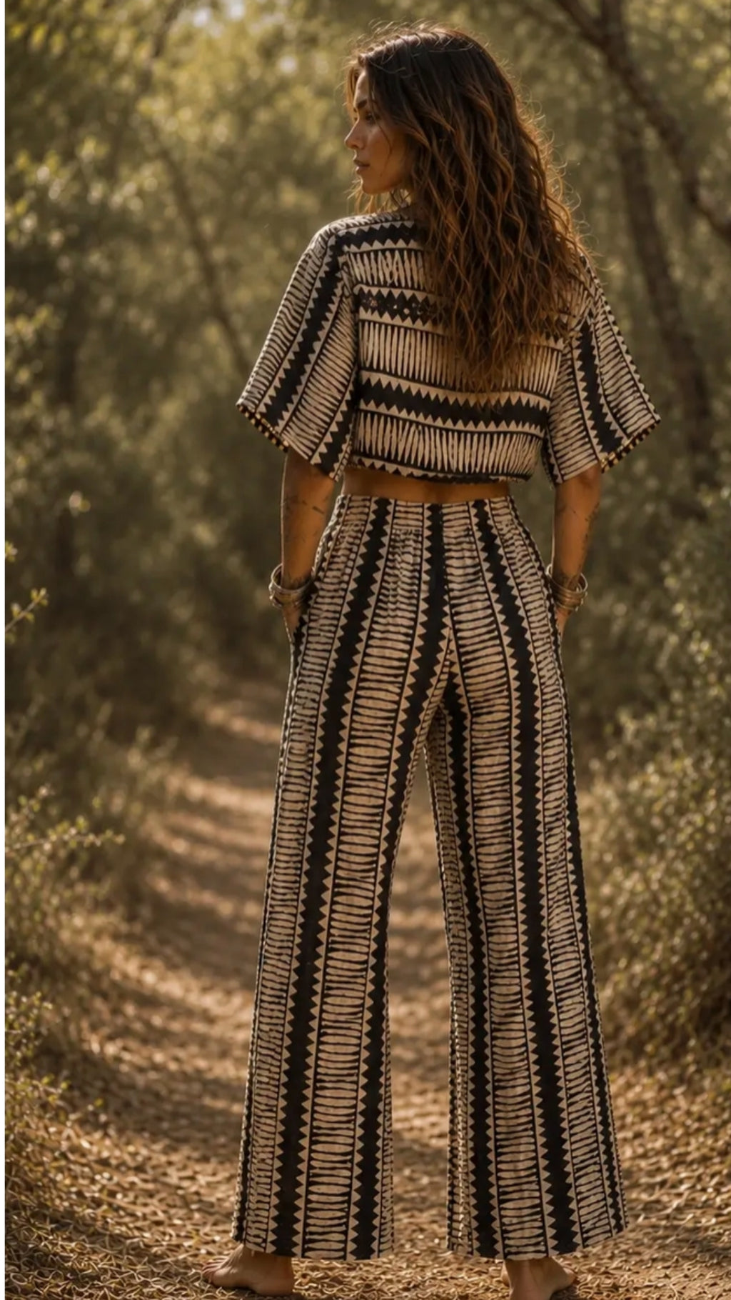 For The Tribe Wide Leg Pants