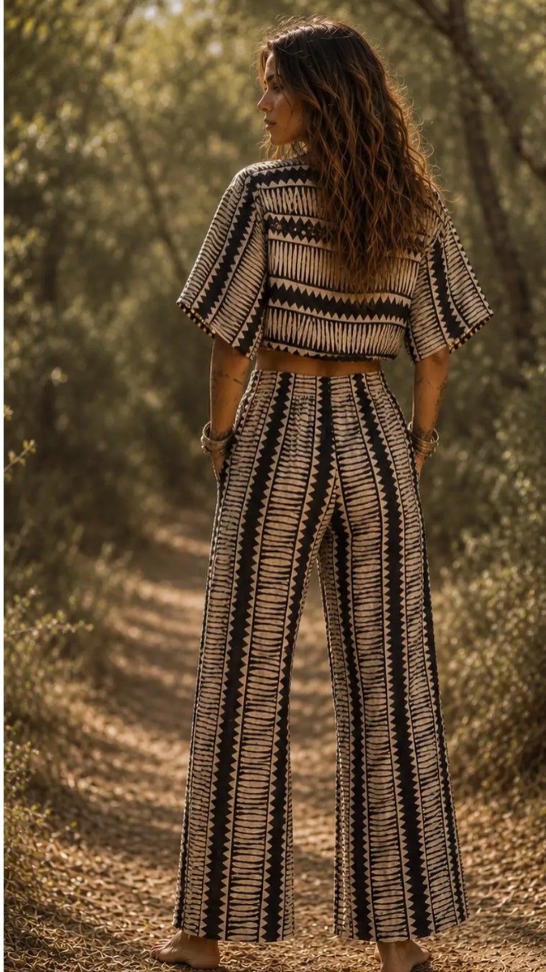 For The Tribe Wide Leg Pants