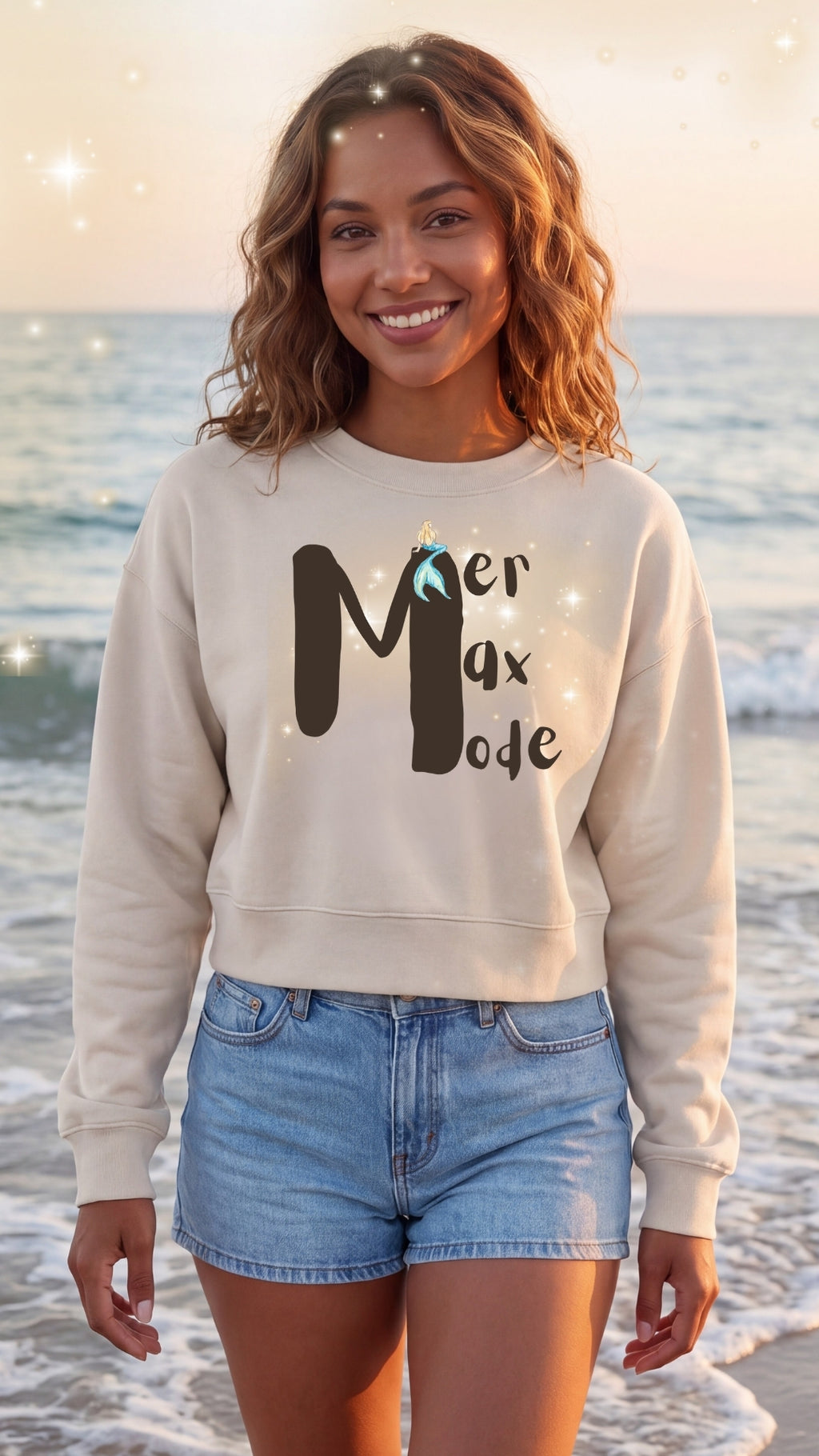 Mer Max Mode Original Cropped Cosy Jumper