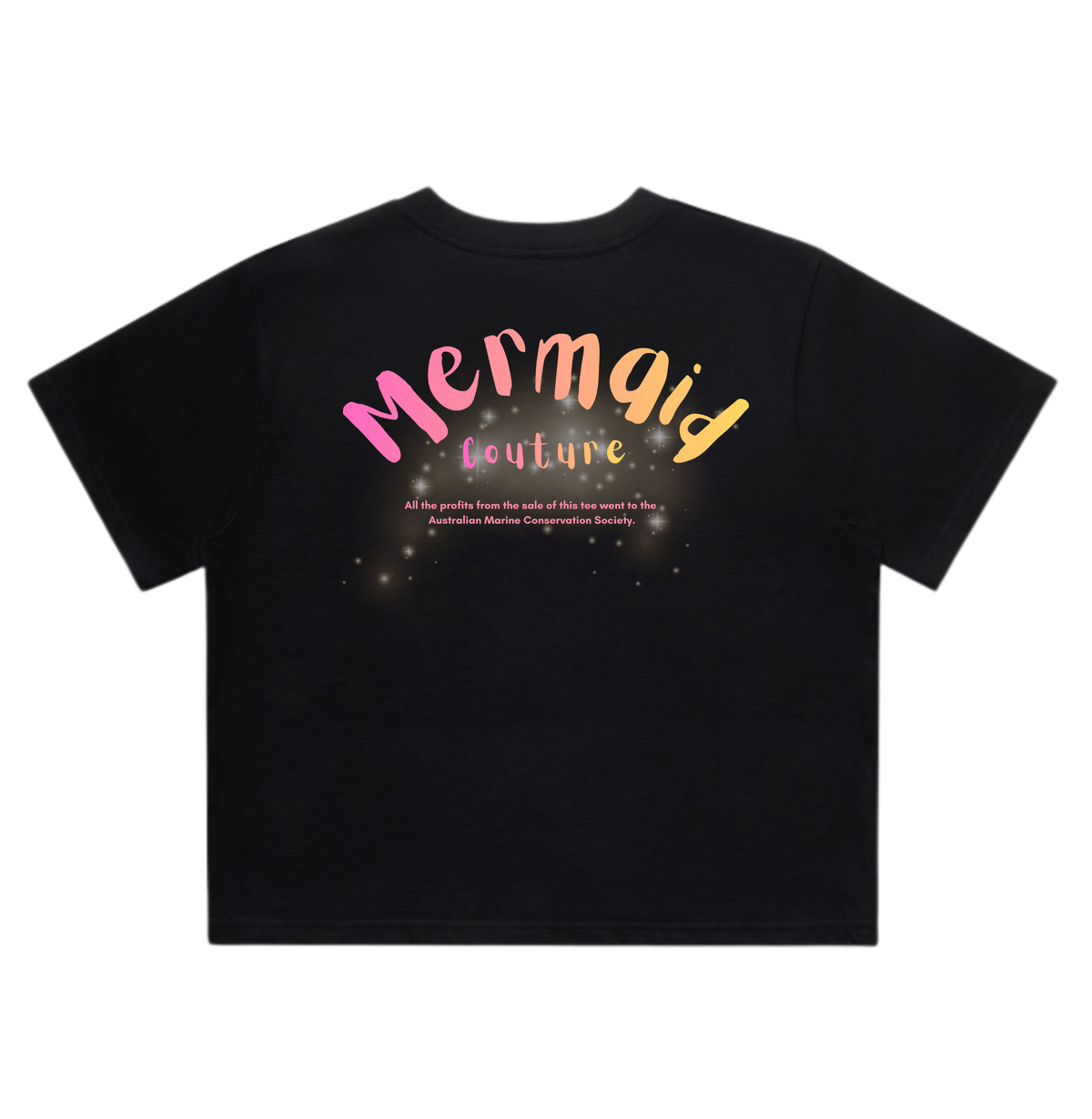 Ocean Heart (Australian Marine Conservation Society) Boxy Crop T-shirt