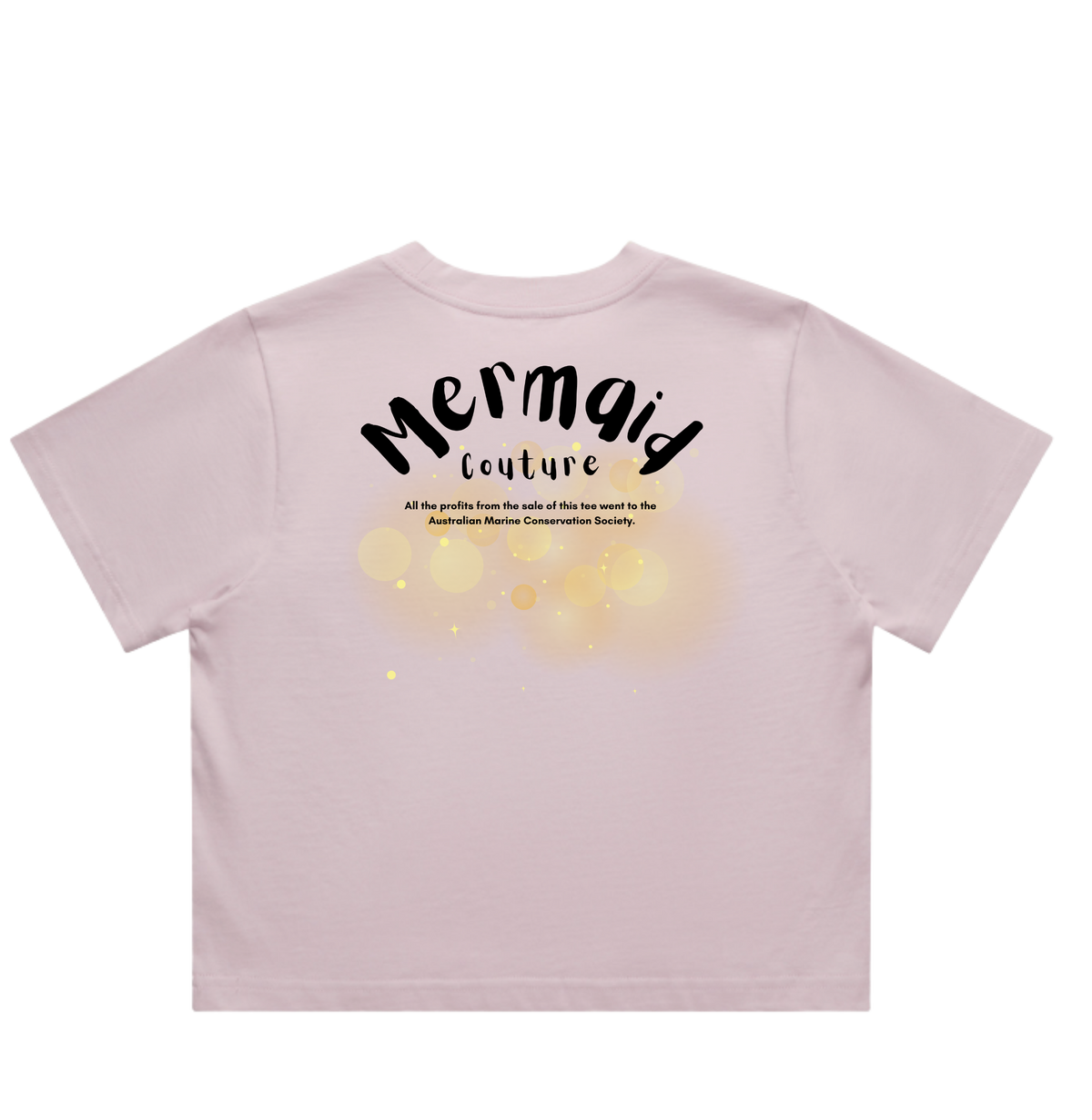 Ocean Heart (Australian Marine Conservation Society) Boxy Crop T-shirt