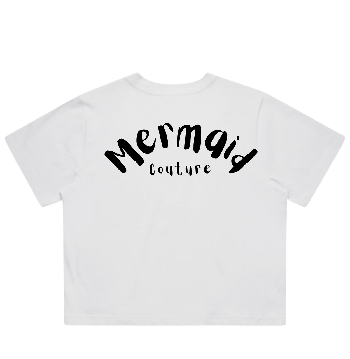 Moon Mermaid Boxy Crop T-shirt