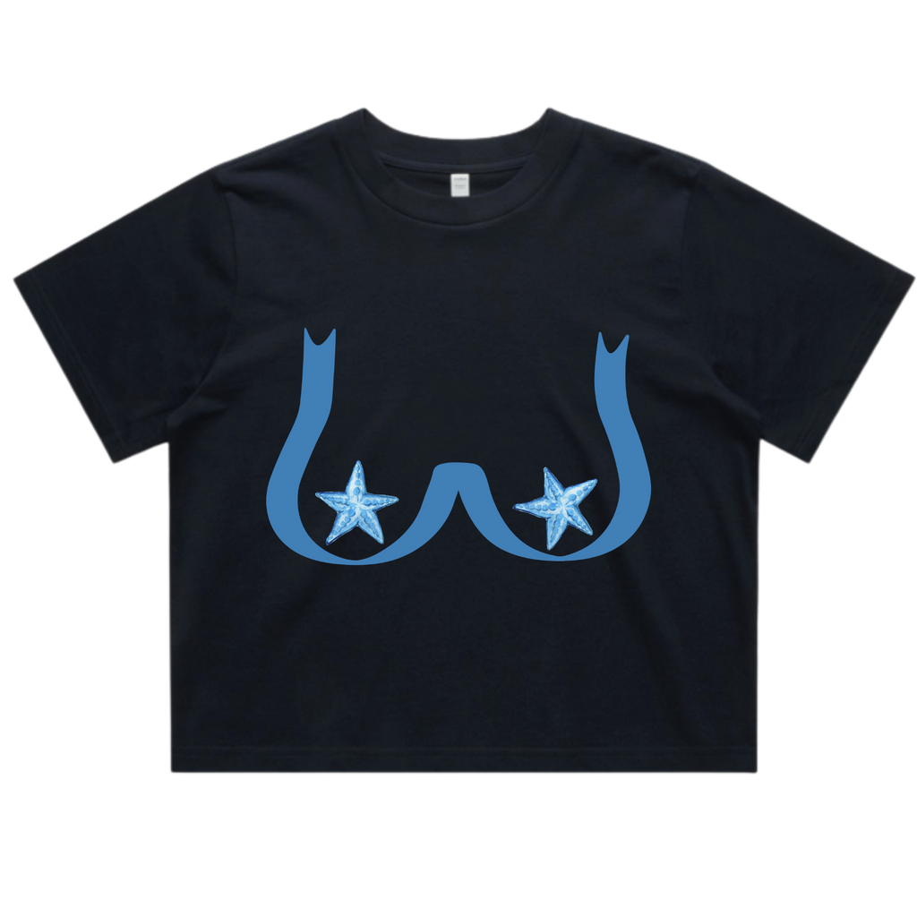 Seeing Stars Boxy Crop T-shirt