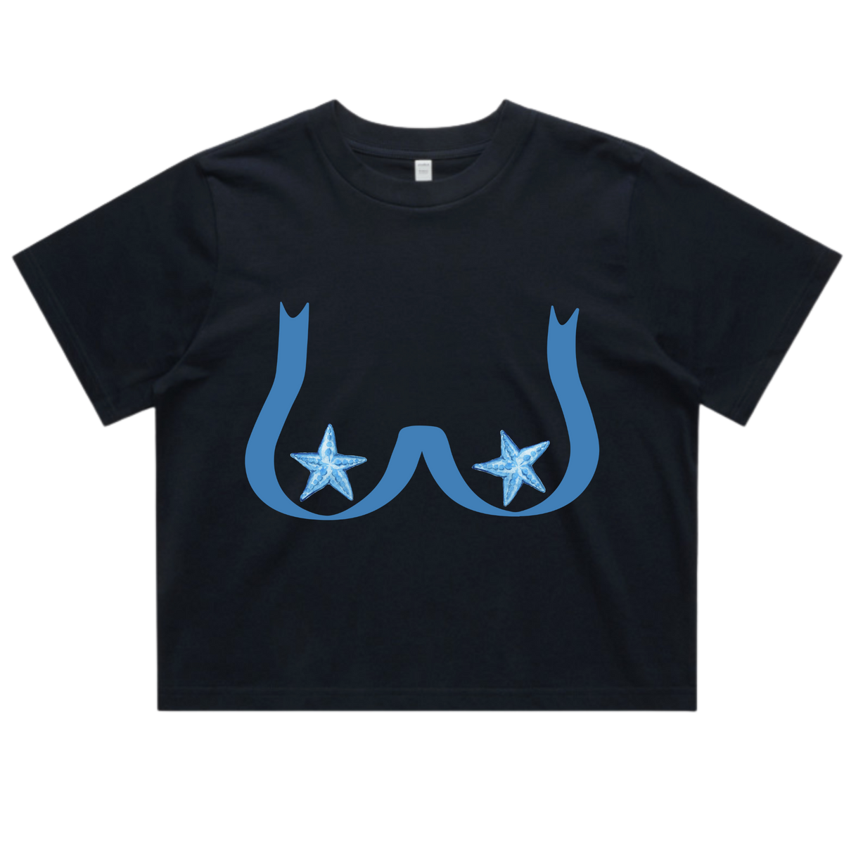 Seeing Stars Boxy Crop T-shirt