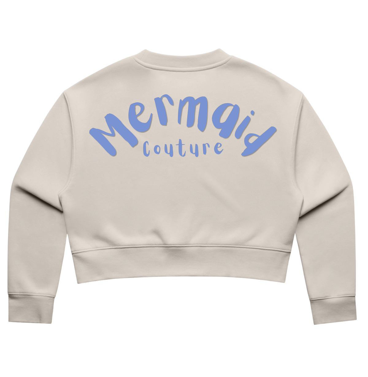Something Blue Cropped Cosy Jumper