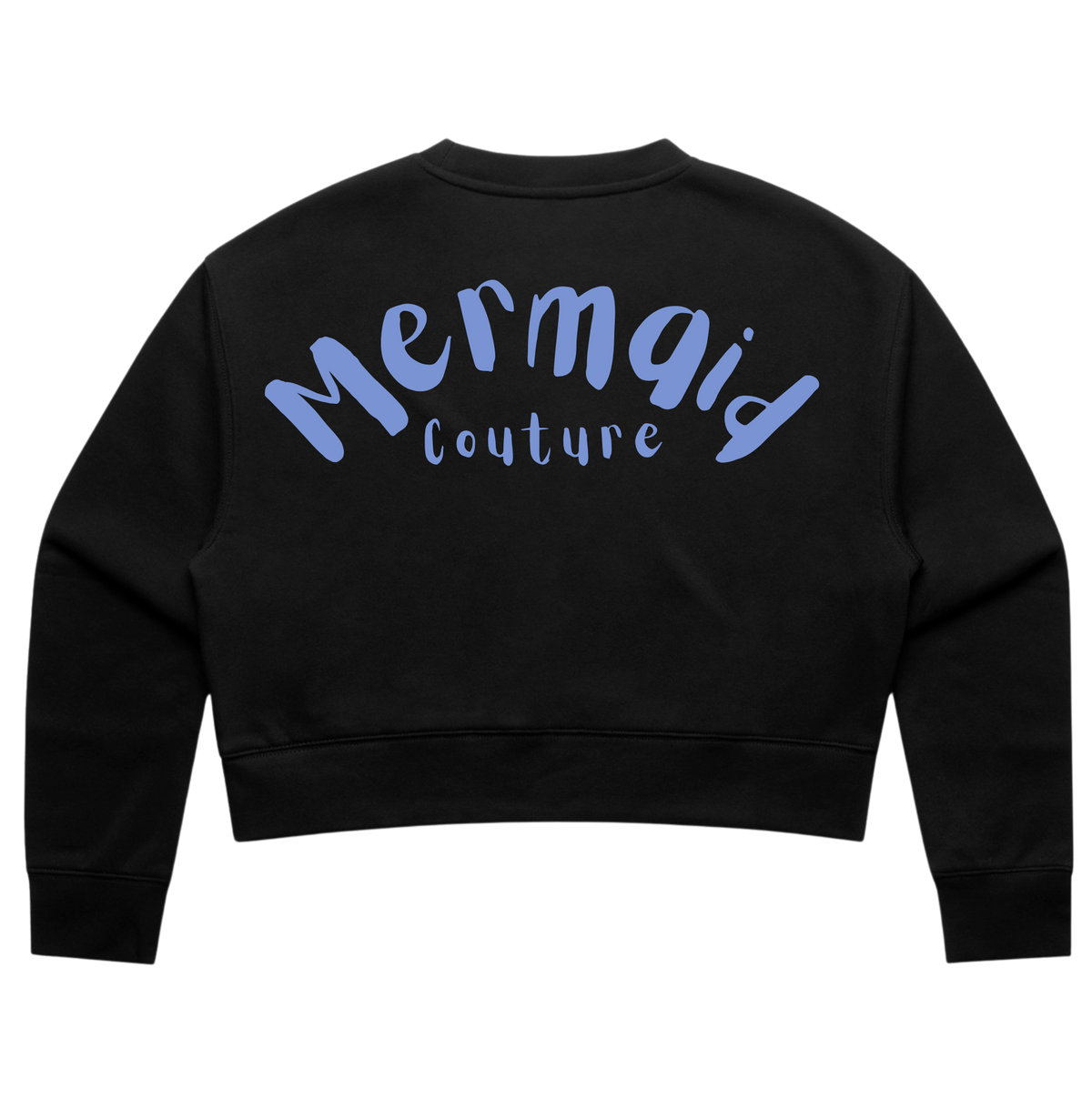 Something Blue Cropped Cosy Jumper
