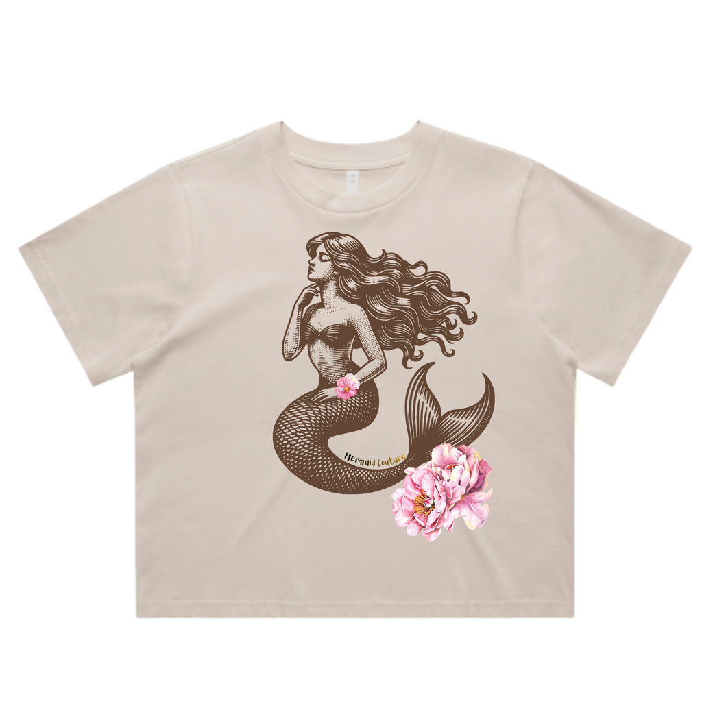 Hawaii Boxy Crop T-shirt