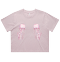 Pink jellies Boxy Crop T-shirt