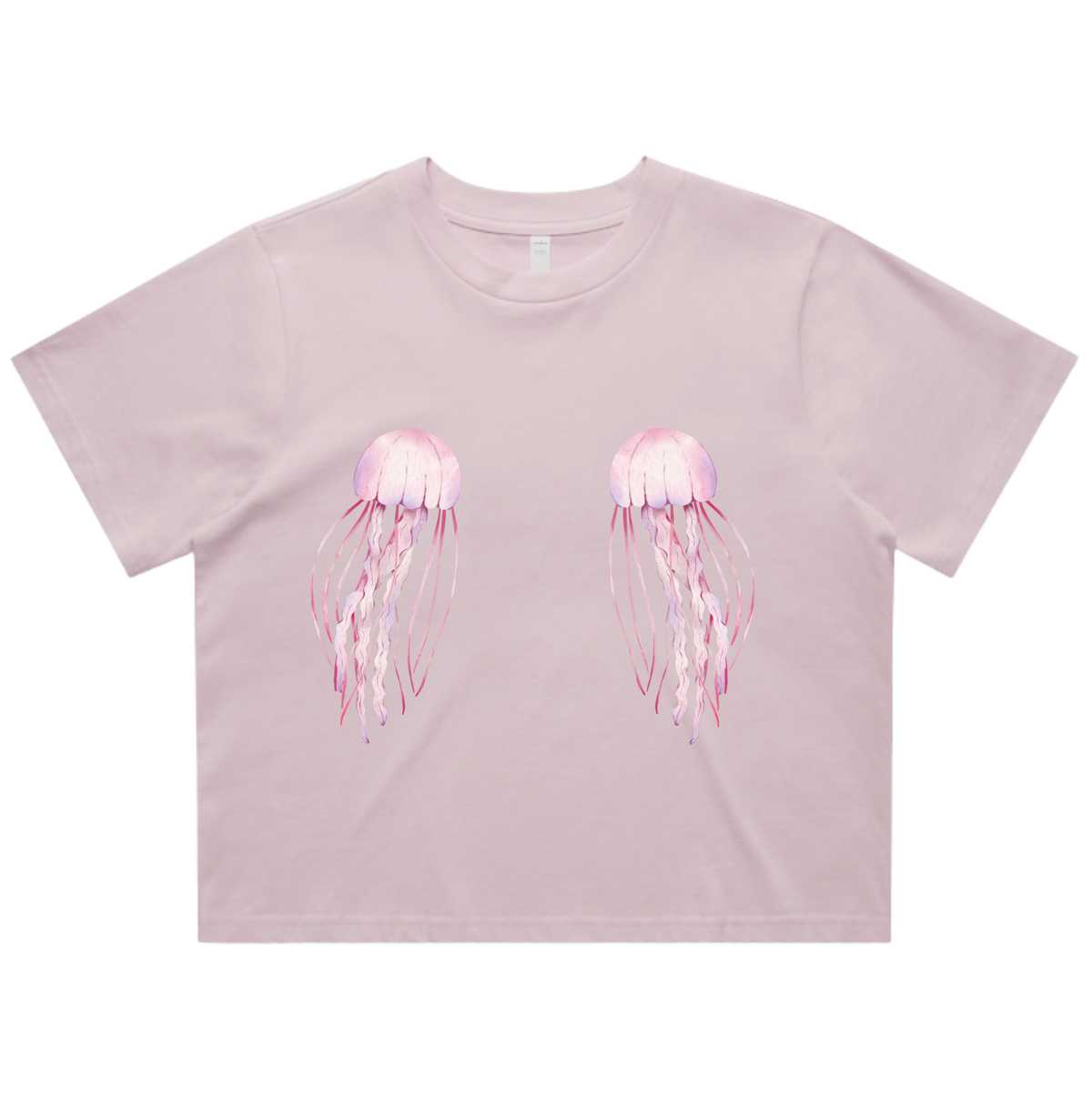 Pink jellies Boxy Crop T-shirt