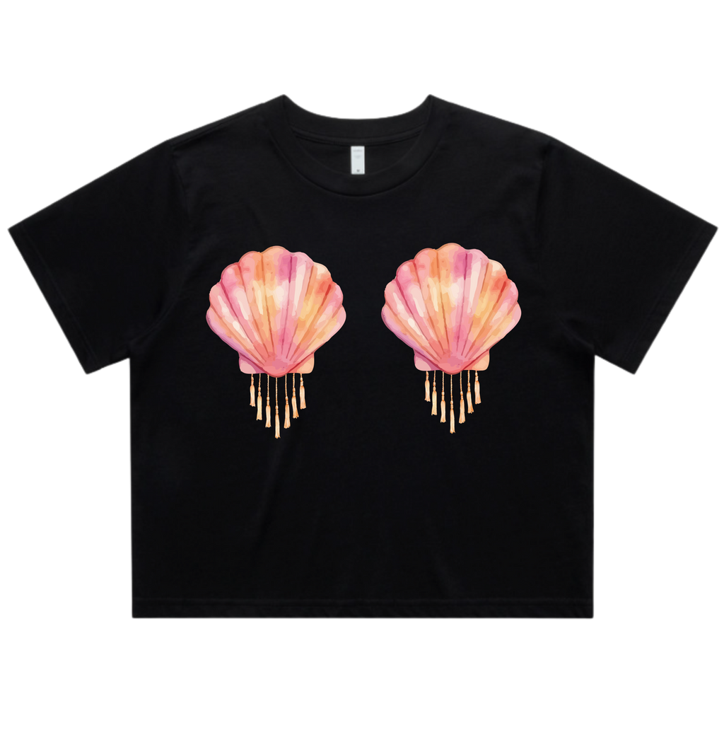 Pink Pastie Boxy Crop T-shirt