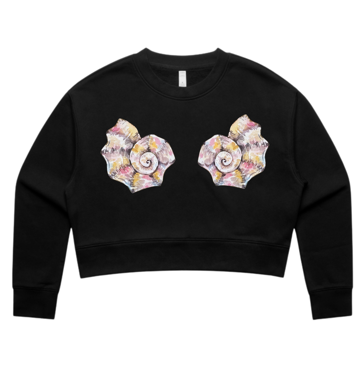 She's Got Sea Shells Cropped Cosy Jumper