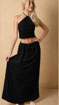 Tidewyn Cotton Maxi Skirt