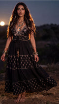 Jackie V-Neck Maxi Dress