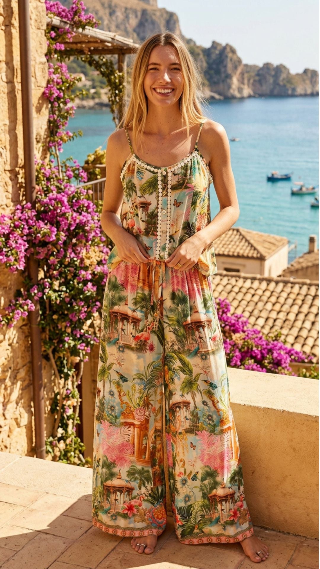 Sabbia Siren Wide Leg Pants