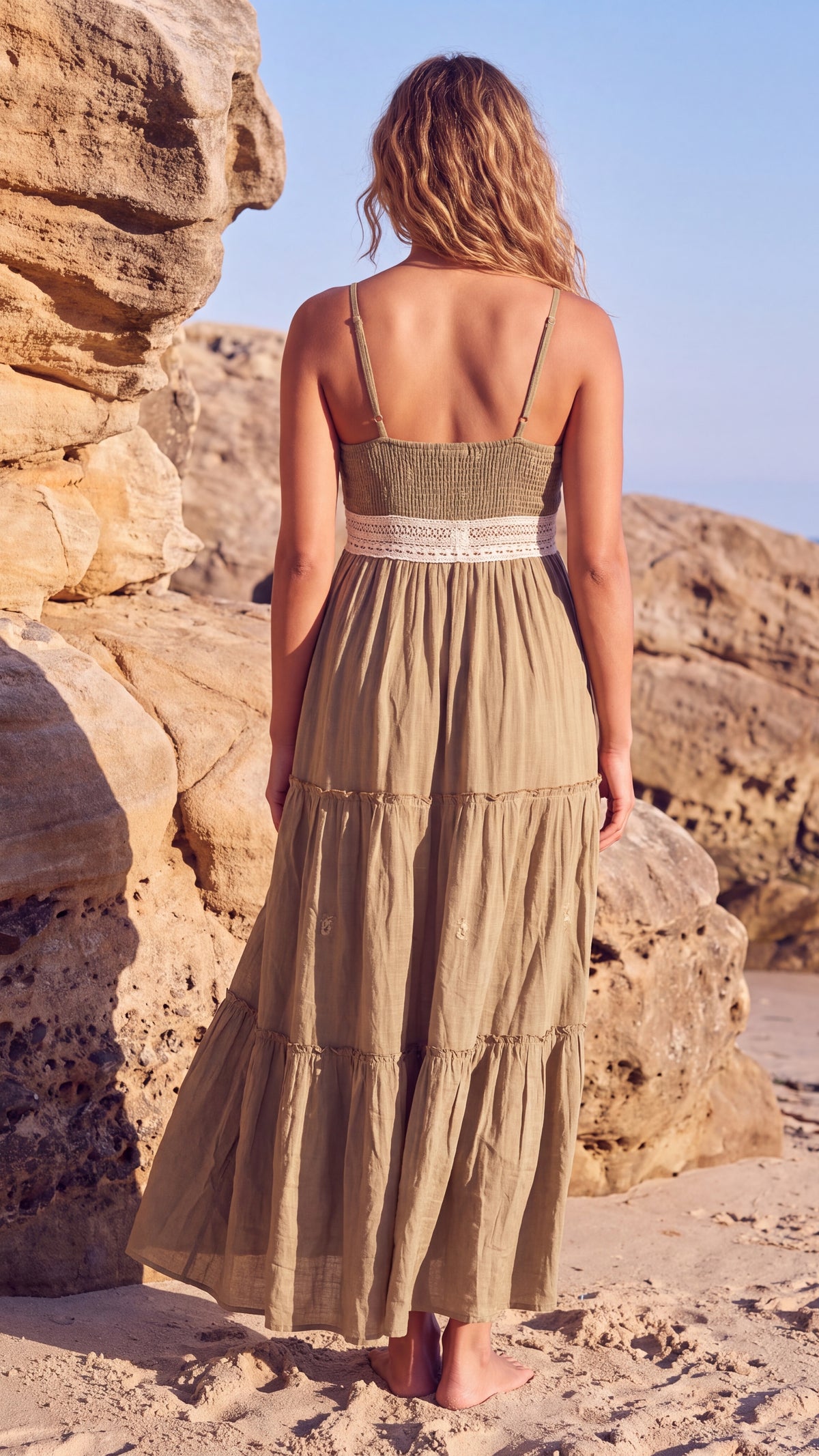 Aurora V-Neck Maxi Dress