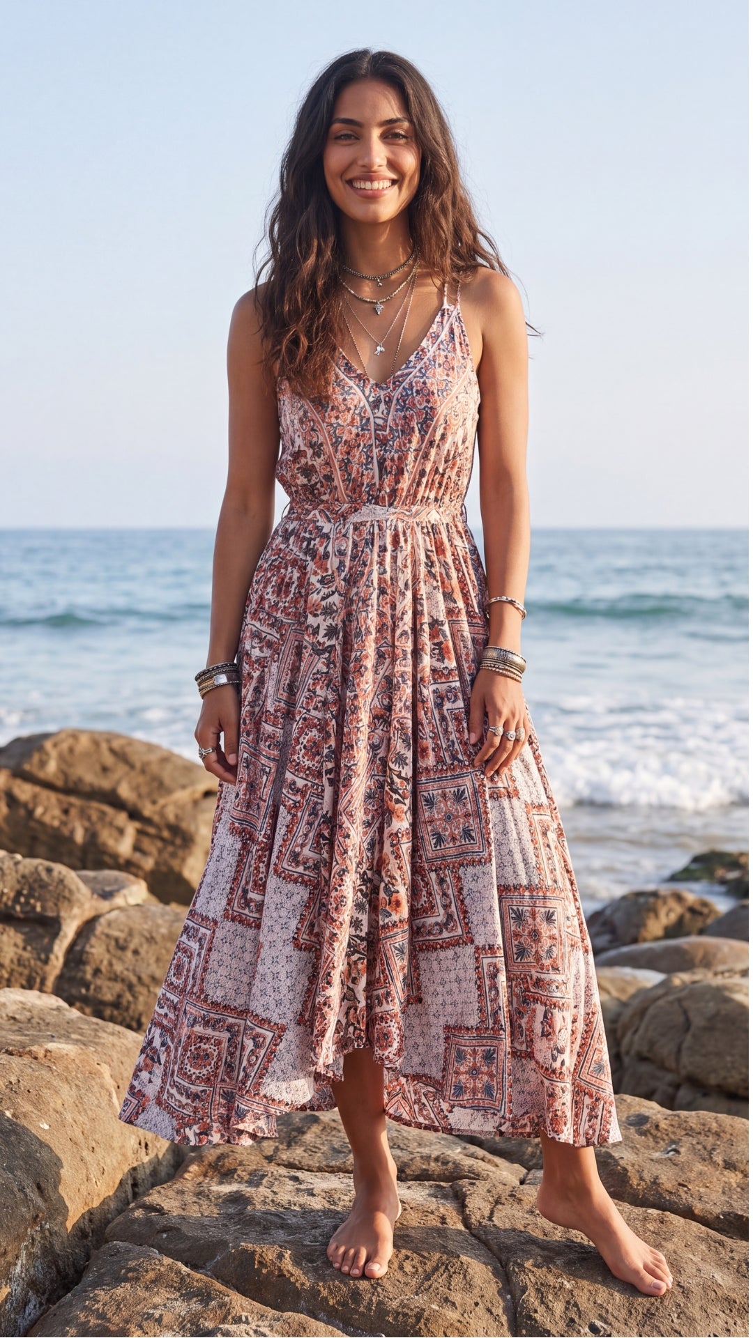 Athena V Neck Dress