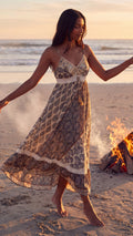 Tabitha Patterned Maxi Dress