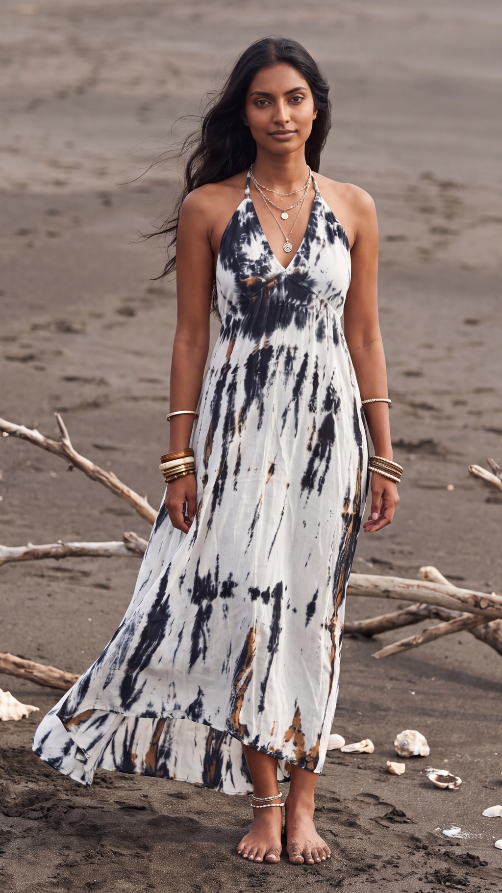 Calla Tie Dye Maxi Dress