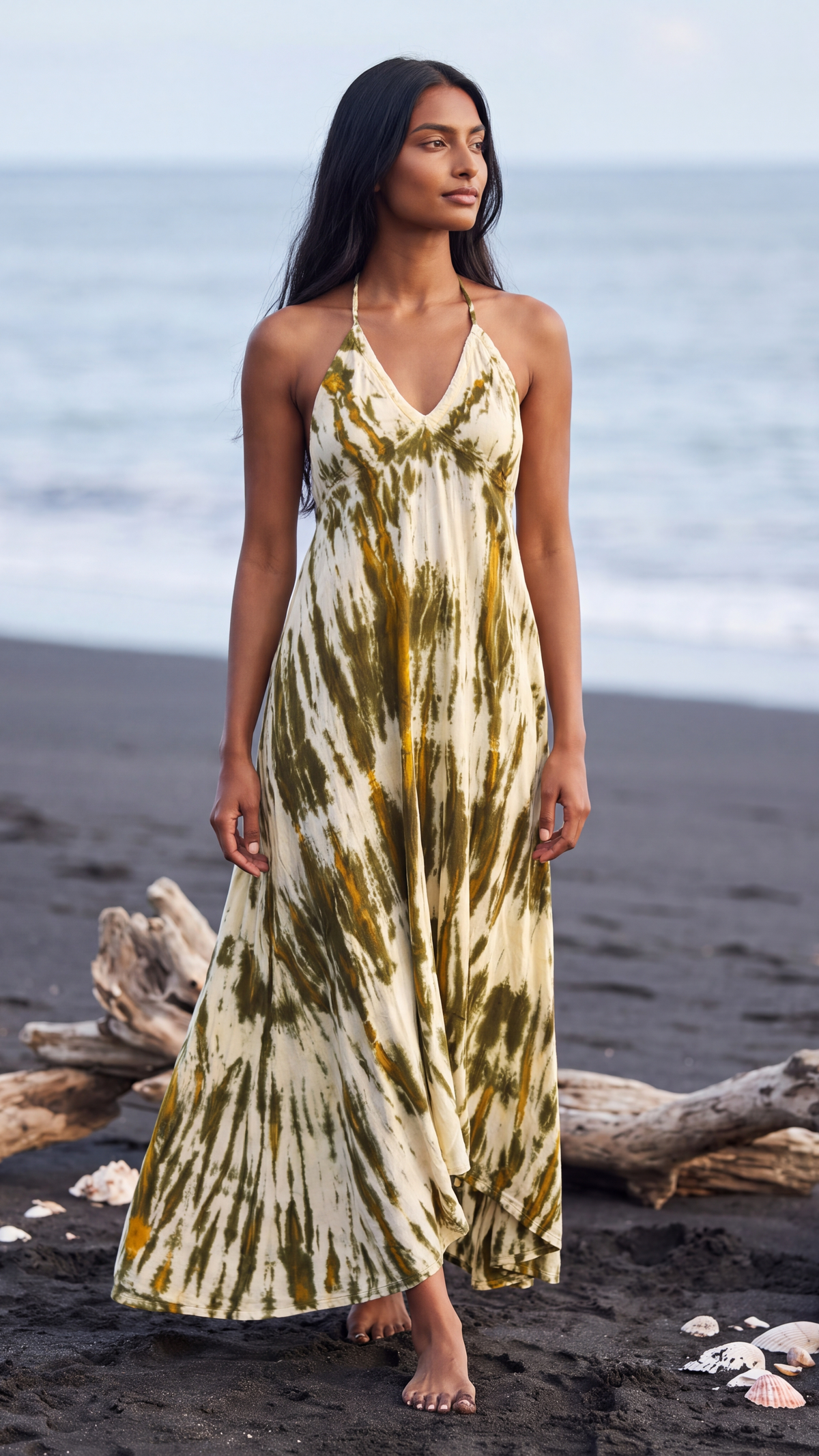 Calla Tie Dye Maxi Dress