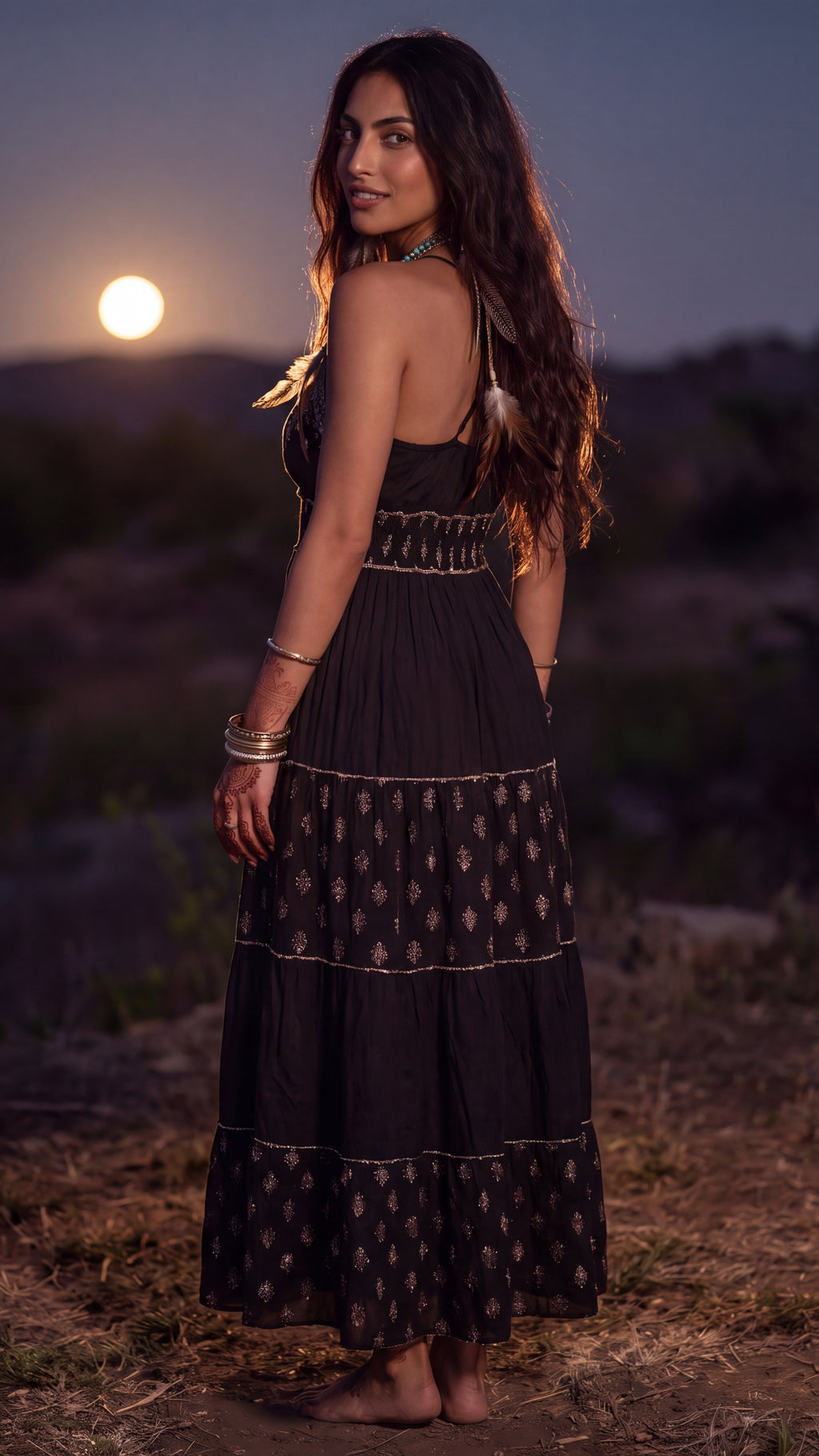 Jackie V-Neck Maxi Dress